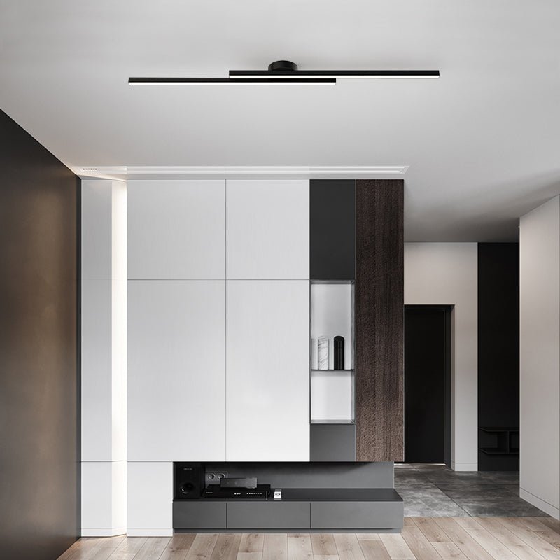 Minimalistisk Aluminium LED Loftlampe Fra LumenVale Til Stuer Design