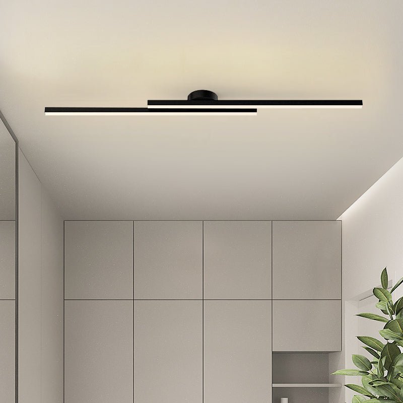 Minimalistisk Aluminium LED Loftlampe Fra LumenVale Til Stuer Design