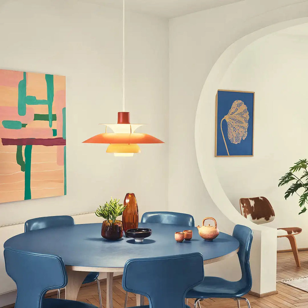 Rund LED Loftlampe Med Dæmpbar, Holdbart Design Til Stuer