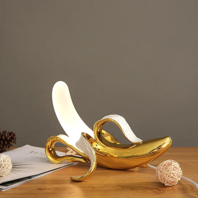 BananaShine Banan Lampe Bordlys Til Moderne Hjemmedekoration