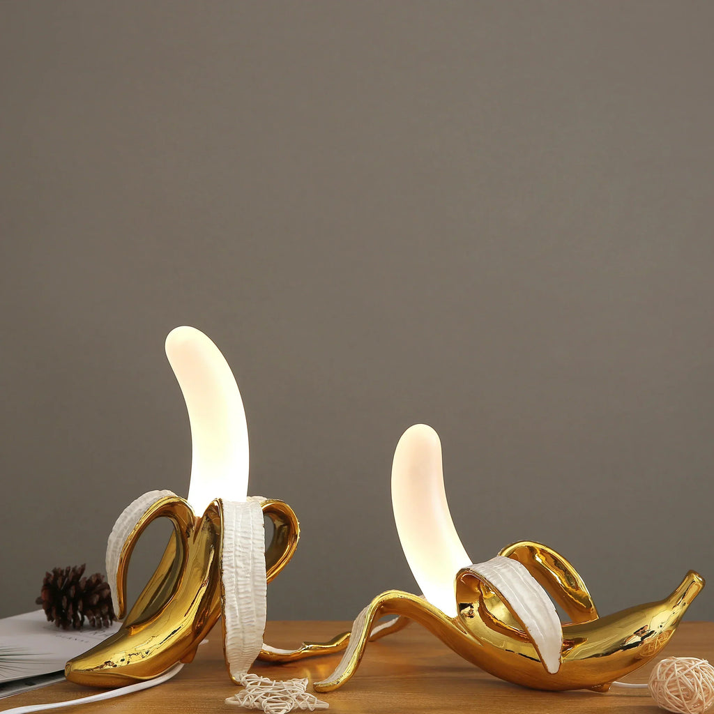 BananaShine Banan Lampe Bordlys Til Moderne Hjemmedekoration