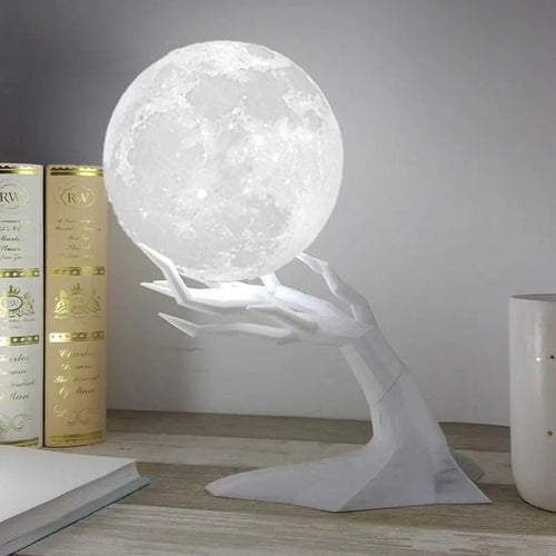 CalmAura – Lampe & Luftfugter med trinløs lysstyrke – Stille