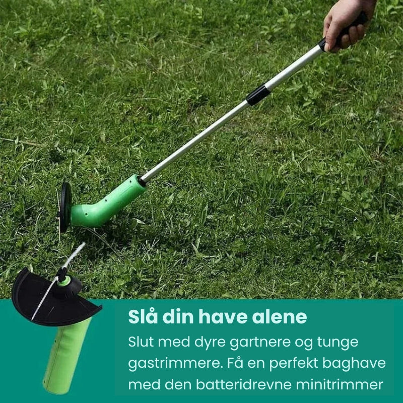 TrimmerPro - Trådløs mini græstrimmer til effektiv plænepleje