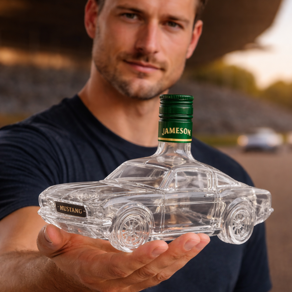 Mustang Whiskey Dekanter | Mustang Design | Håndlavet Glas
