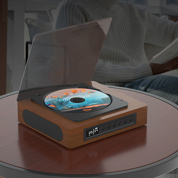 Bluetooth Retro CD-afspiller med Type C-port – Vintage Charme, Moderne Funktionalitet