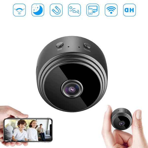 NovaGuard 1080P Trådløs Mini Kamera Til Rolig Babyovervågning Og Hjemmesikkerhed