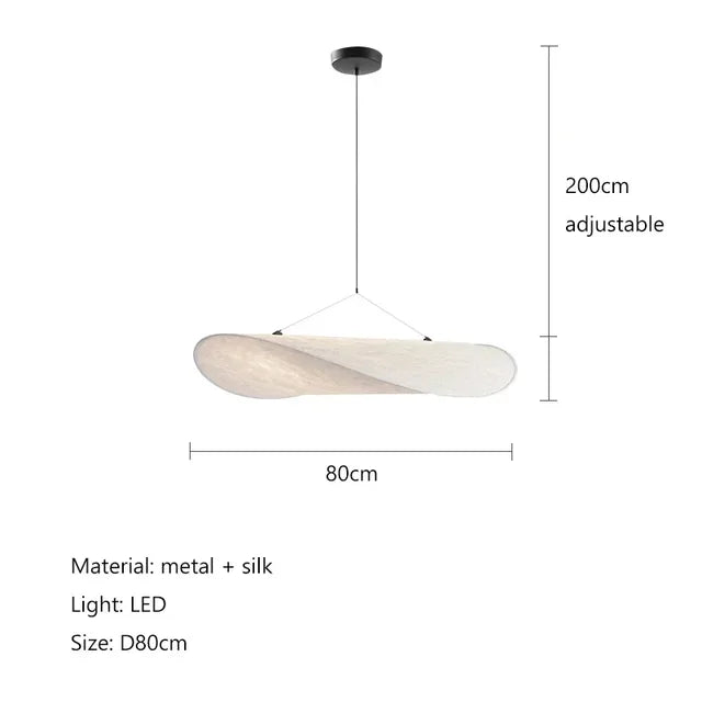 SilkWave Artisan Lampe Med Kartoffelchips Belysning