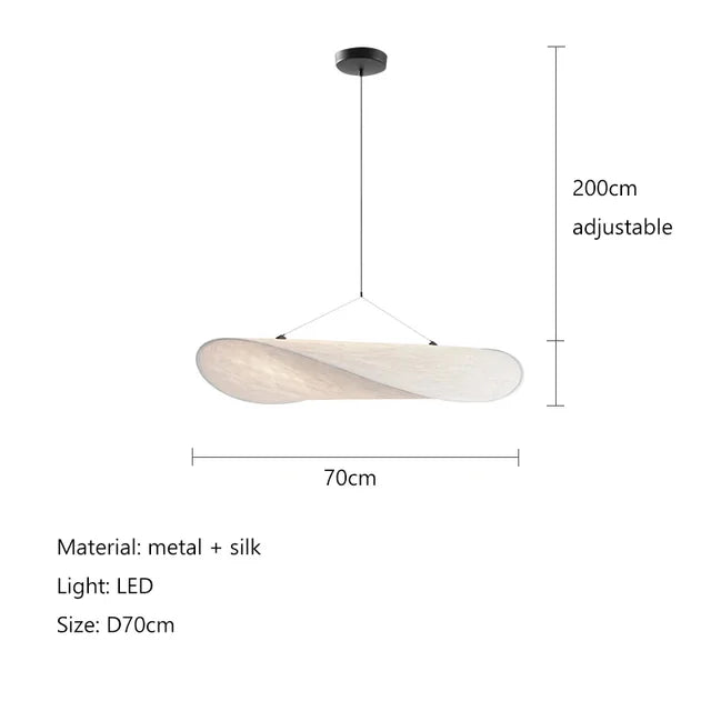 SilkWave Artisan Håndlavet Lampe Med Kartoffelchips Lys | Petprovac