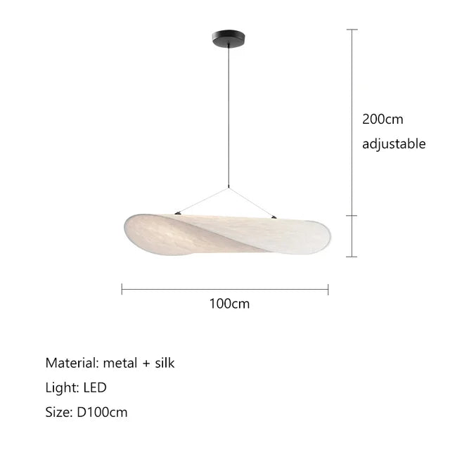 SilkWave Artisan Håndlavet Lampe Med Kartoffelchips Lys | Petprovac