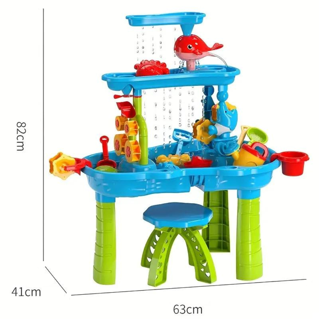 Splash Fun Vandbord – Interaktiv Udendørs Legetabel for Børn