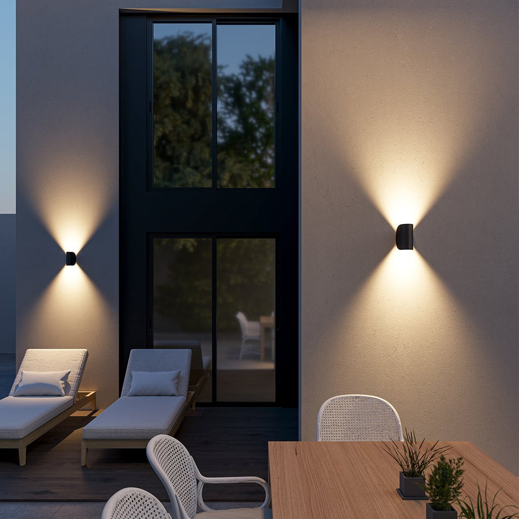 SolaraGlow Diffuseret Varm Væglampe Til Stuer Og Arbejdsområder