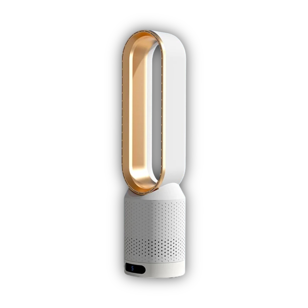 AirPure 3-i-1 Luftkøler med Luftfilter, Oscillation & LED-Touch – Bladfri, stille & moderne