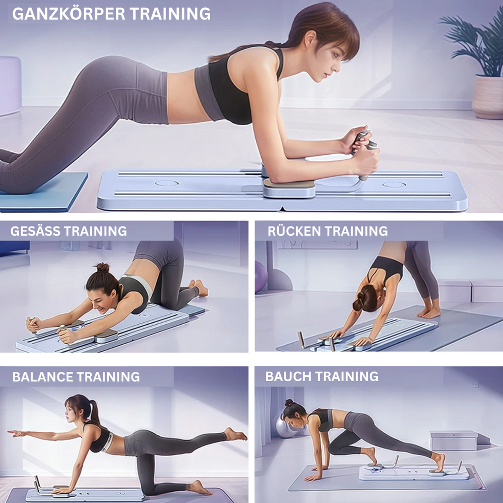 Pilates Reformer Sæt – Elastiske Modstandsbånd & Alsidig Træning til Stabile Bevægelser