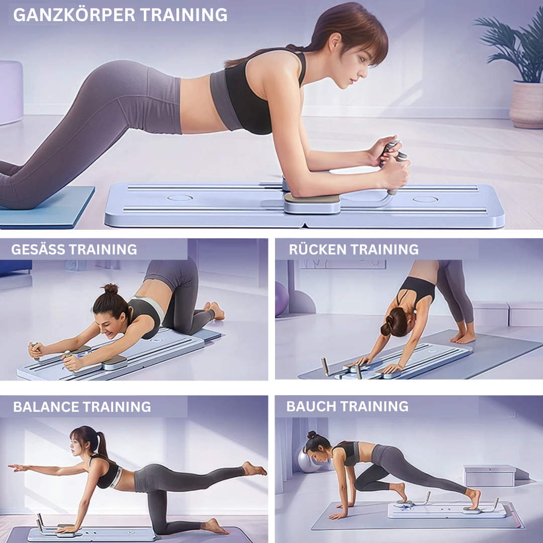 Pilates Reformer Sæt – Elastiske Modstandsbånd & Alsidig Træning til Stabile Bevægelser