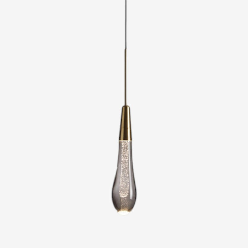 Suspension LED dæmpbar lampe i glas