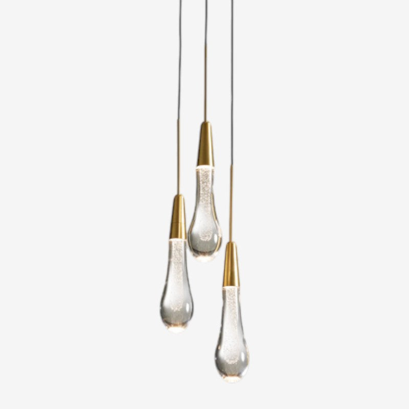 Suspension LED dæmpbar lampe i glas