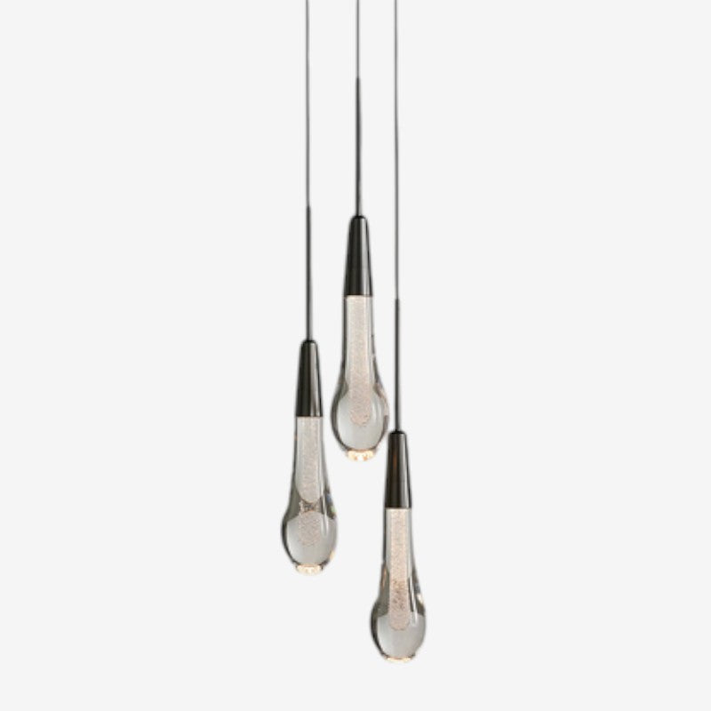 Suspension LED dæmpbar lampe i glas