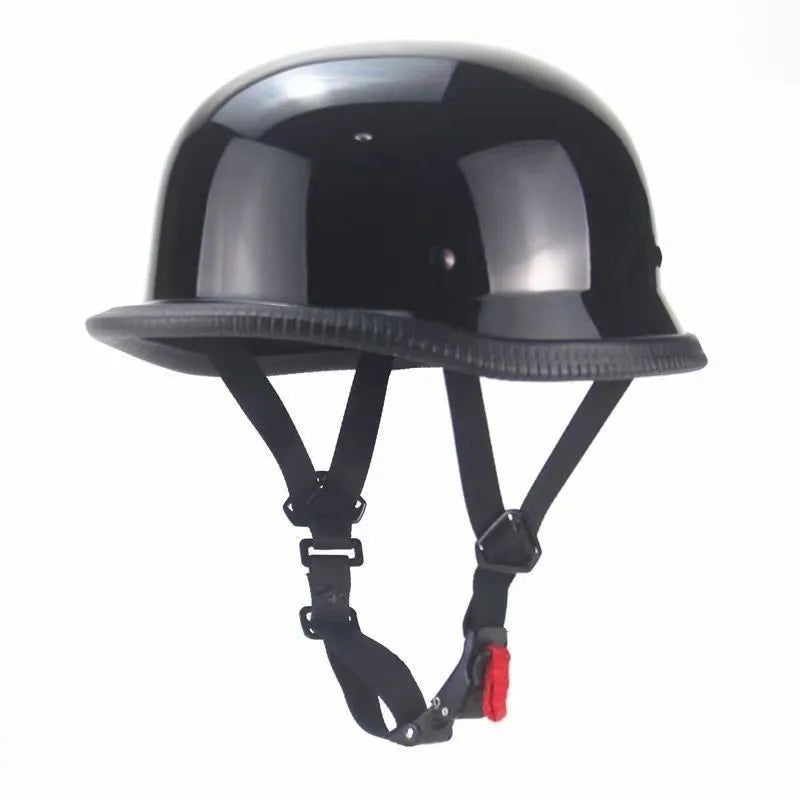 Retro Motorcykelhjelm – Let ABS Konstruktionsdesign med Komfortabel Inderskumpolstring