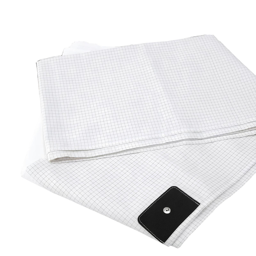 SolaGround Silver Jordseng Fitted Sheet Med Jordkabel