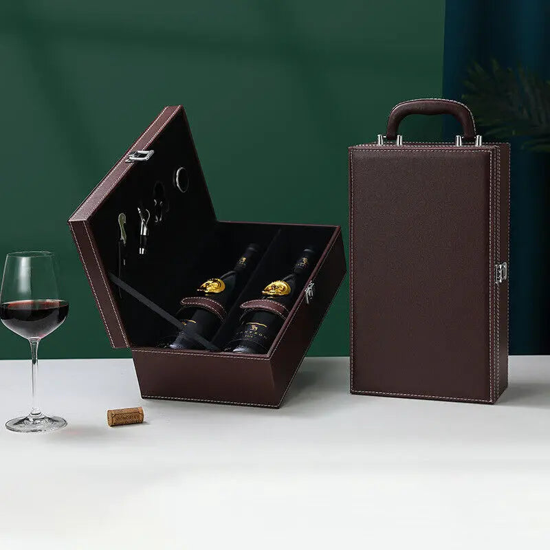 Luksus Vin Kasse - Stilfuld Opbevaring til Vin og Tilbehør