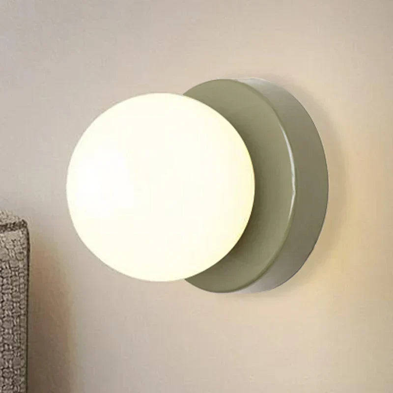 Nordisk G9 Base Glas Væglampe Minimalistisk Sconce til Soveværelse