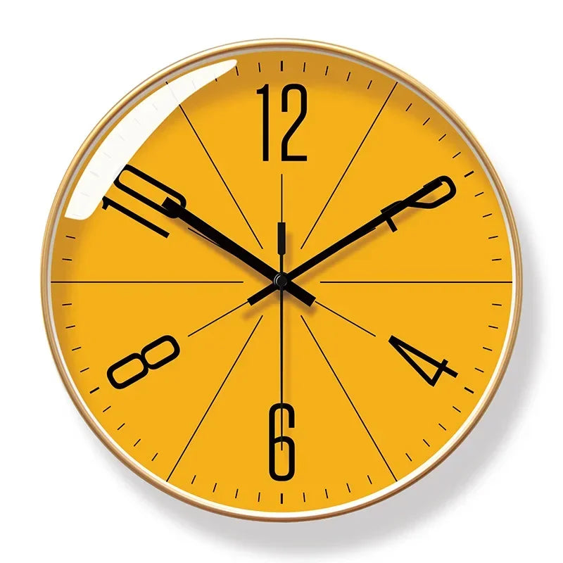 TimeWisp Træ Vægur – Stille og Stilfuld Tidsmåler