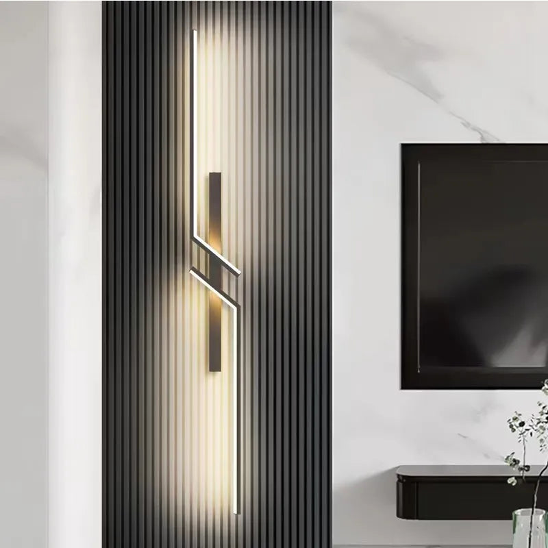 Orvion Moderne Væglampe – Geometrisk Design & Accentbelysning