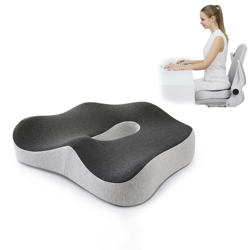 NovaLum Memory Foam Lændepude til Bil og Kontorbrug