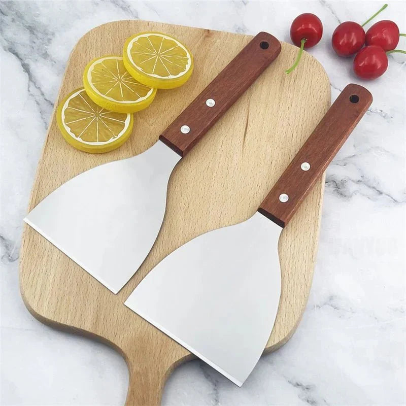 BBQ Spatel i Rustfrit Stål – Grillspatel med Stabil Klinge & Ergonomisk Greb