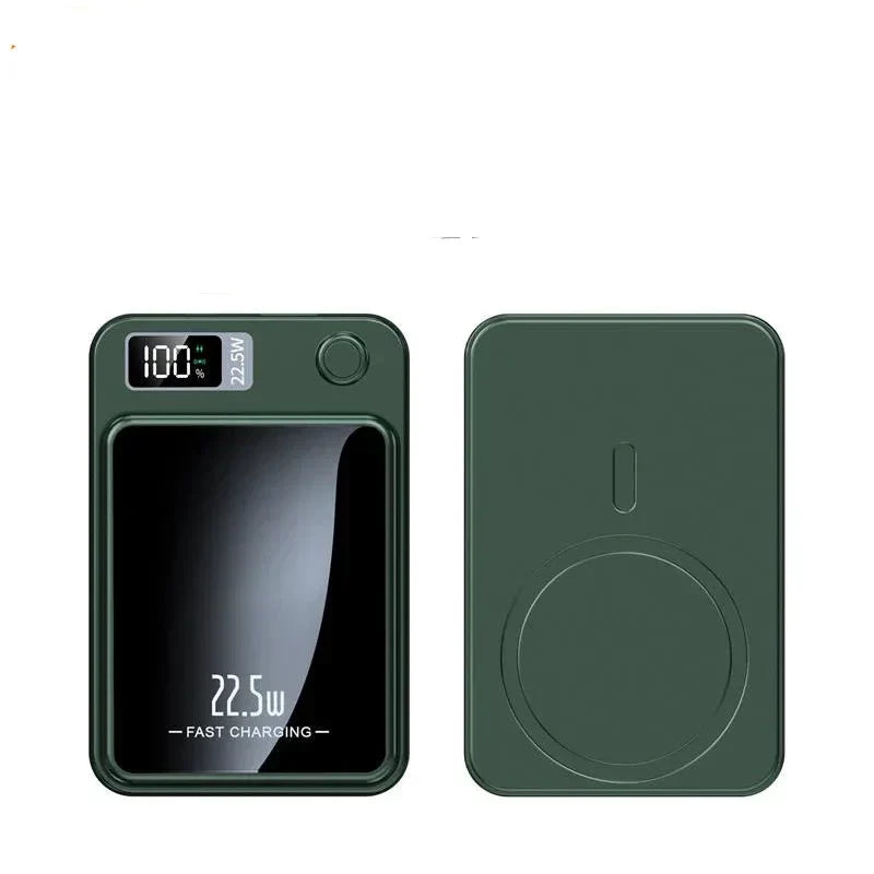 Trådløs Powerbank – 30000 mAh, 22.5W Hurtigopladning & Magnetisk Design