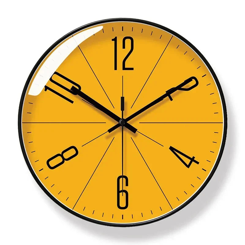 TimeWisp Træ Vægur – Stille og Stilfuld Tidsmåler