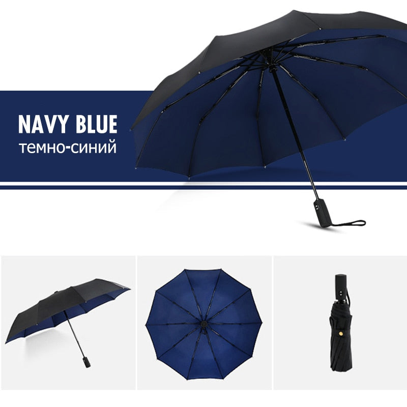 Vindbeskyttende Stormskærm - Paraplyen der kan tåle enhver storm