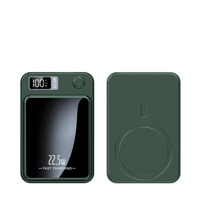 Trådløs Powerbank – 30000 mAh, 22.5W Hurtigopladning & Magnetisk Design