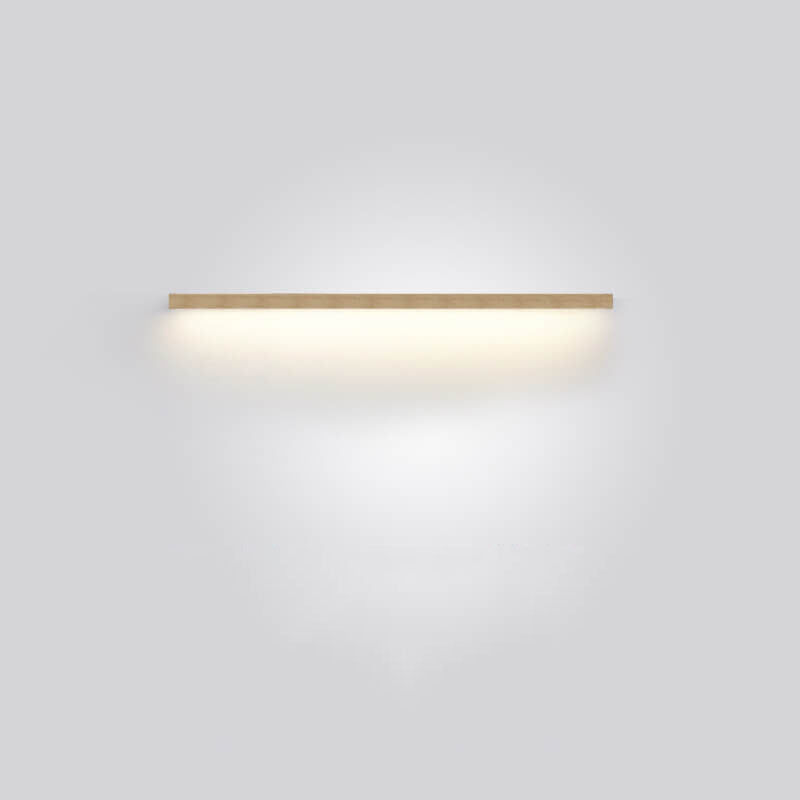 Minimalistisk Trævæg lampe – Atmosfærisk belysning til ethvert rum