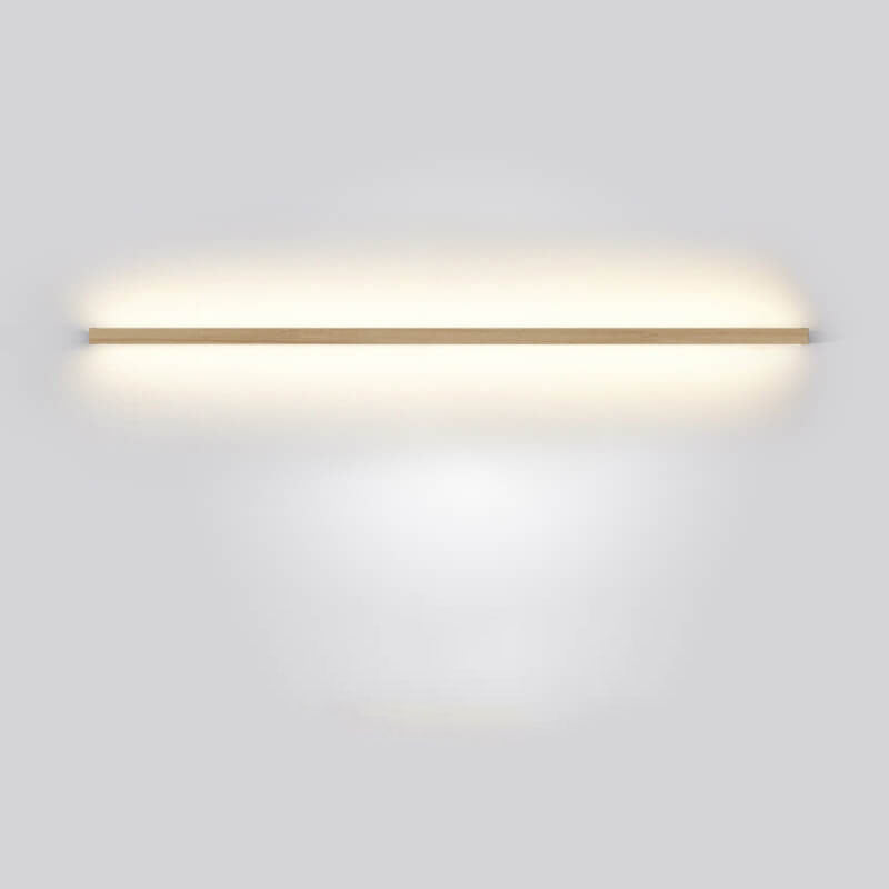 Minimalistisk Trævæg lampe – Atmosfærisk belysning til ethvert rum
