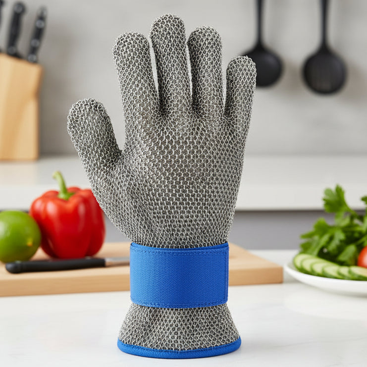 Skridsikre rustfri stål handsker – Robuste, fleksible & holdbare
