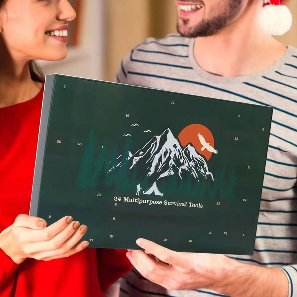 AdventureGear Julekalender 2025 – 24 Udendørs Værktøjer