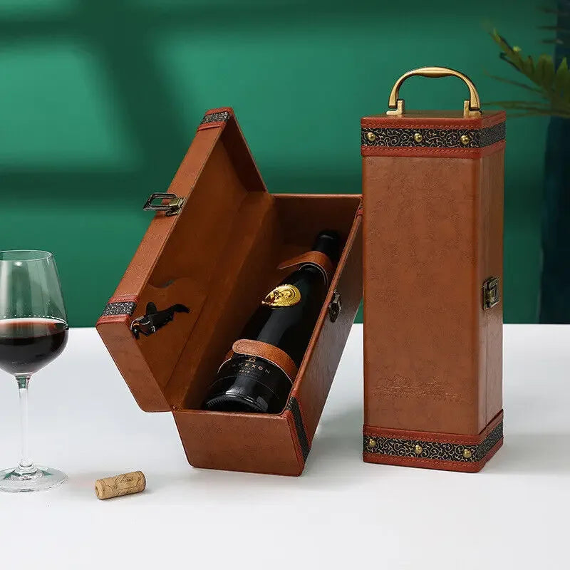 Luksus Vin Kasse - Stilfuld Opbevaring til Vin og Tilbehør