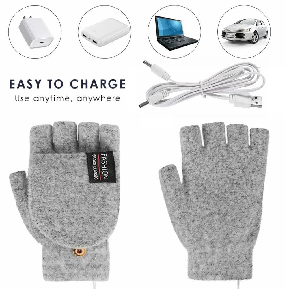 USB genopladelige varme bølger varme handsker