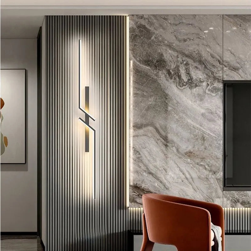 Orvion Moderne Væglampe – Geometrisk Design & Accentbelysning