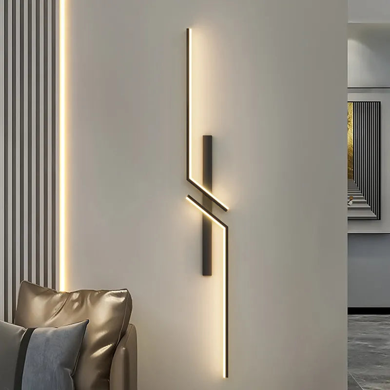 Orvion Moderne Væglampe – Geometrisk Design & Accentbelysning