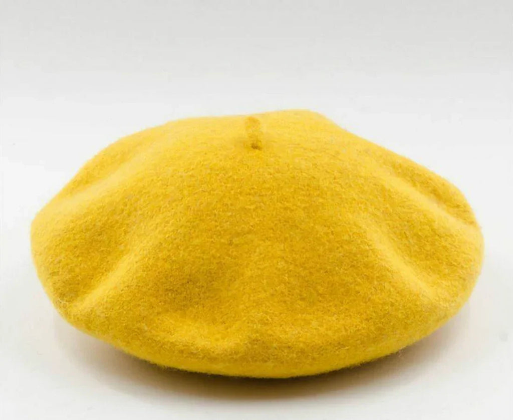 Klassisk Beret – Blødt filtstof, tidløst design & behagelig pasform