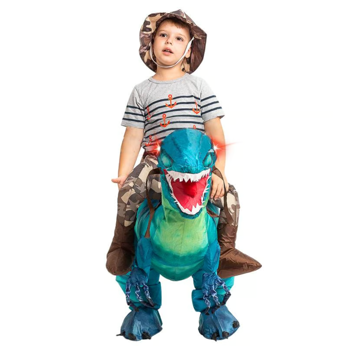 Dino Ride-On - Oppusteligt Legetøj