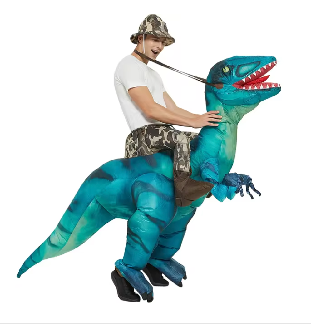 Dino Ride-On - Oppusteligt Legetøj