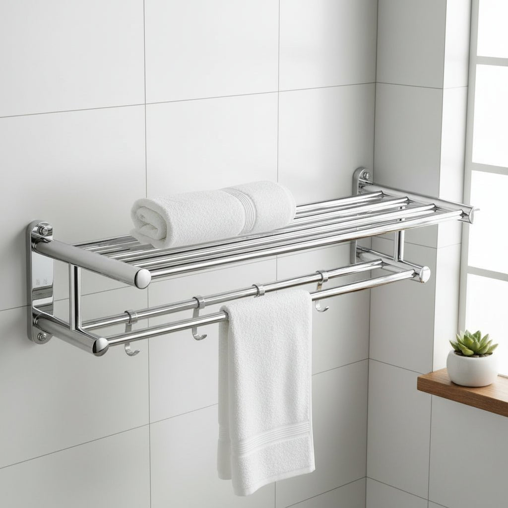 Stahlrack – Rustfrit Stål Håndklædeholder til Orden & Moderne Design
