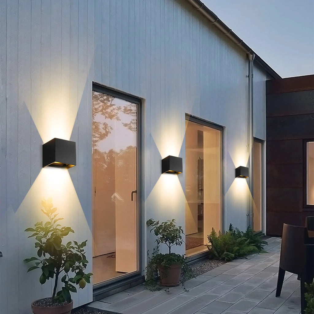 LED-terning væglamper | 1+1 Gratis