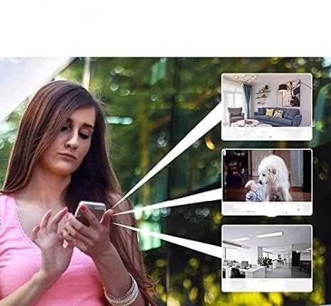 1080P Mini sikkerhedskamera med bevægelsesdetektion og appkontrol