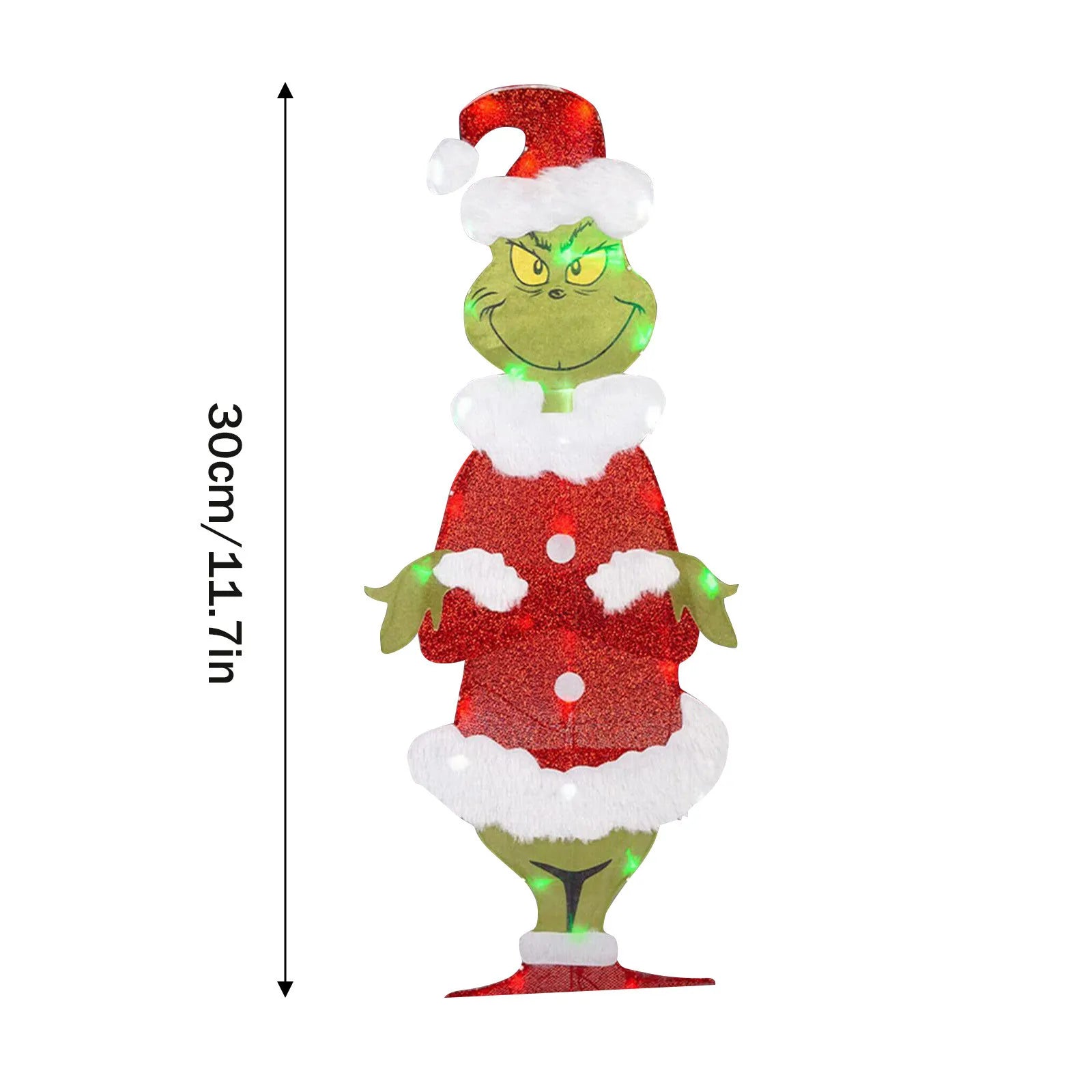 Grinch Julepynt - Glade Have Lyskæder til Højtiden