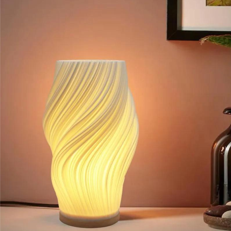 Serene Wave Dæmpbar Lampe – Skab den Perfekte Atmosfære i Dit Interiør