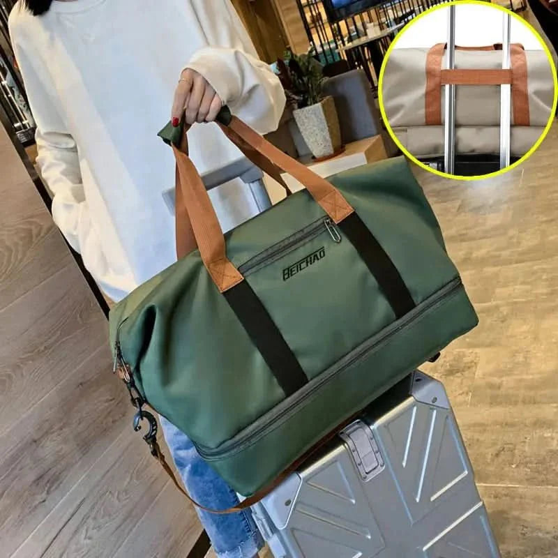 FlexFit Profi Rejsetaske – Perfekt Organiseret Til Fitness & Rejser